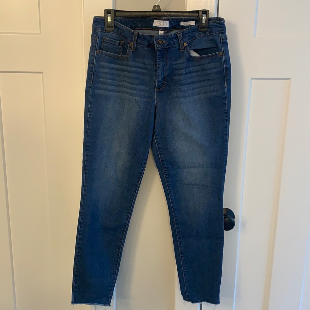 Sofia Vergara Skinny Ankle Jeans worn once.